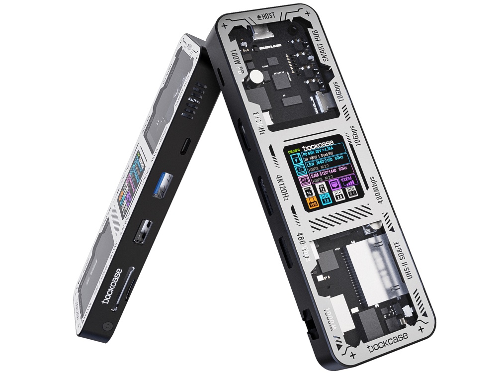 Dockcase 10-in-1 USB-C ハブ Amazon.com: DOCKCASE Explorer Edition USB C Hub (10-in-1) with 4K