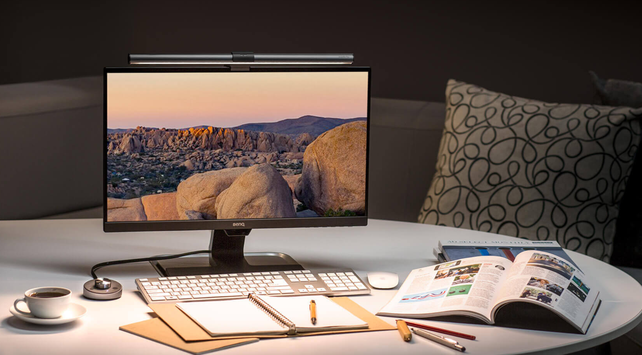 BenQ ScreenBar Halo LED Monitor Light review - The Gadgeteer