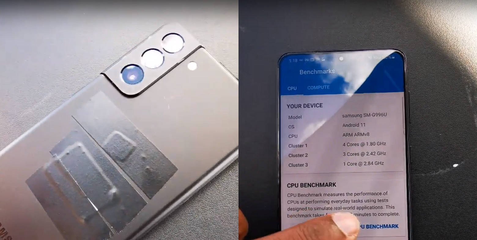 Samsung Galaxy S21 with Snapdragon 888 shown off in hands-on video as European memory and colour configurations leak - NotebookCheck.net News