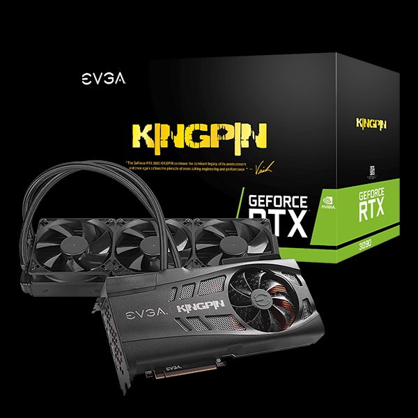 EVGA GeForce RTX 3090 KINGPIN Hybrid KINGPIN Hydro Copper Series