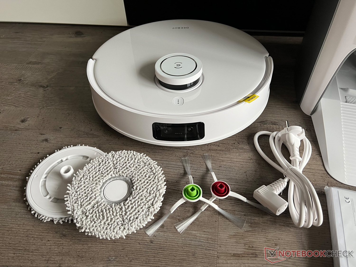 Yivy 10 Panni Lavabili In Microfibra Per Ecovacs DEEBOT X1 Omni, X1e Omni, X1 Turbo, T10 Turbo, T20 Omni - Grigio E Blu