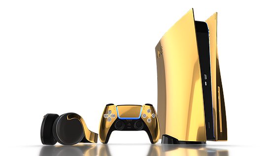 This PlayStation 5 Gold Edition has 20 kilograms of solid gold