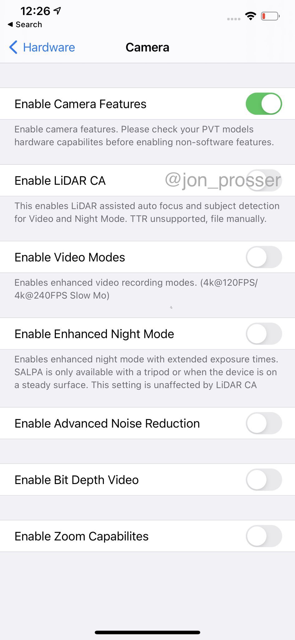 1 Hz Refresh Rate Adaptive Refresh And Lidar Camera Options Showcased In Apple Iphone 12 Pro Max Leaks Notebookcheck Net News