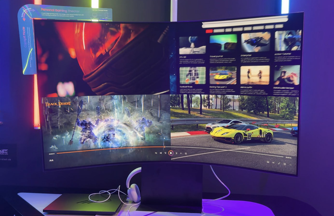 Samsung Odyssey Ark gaming monitor refreshed with new G97NC model -   News