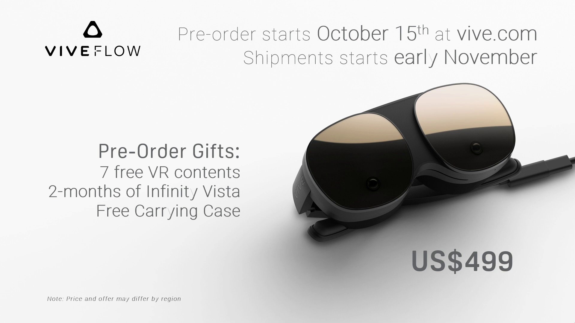 HTC's next VR headset leaks with a US$499 retail price