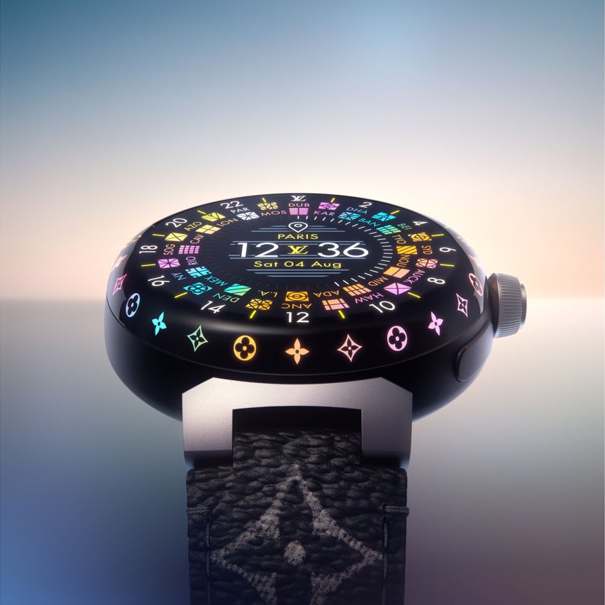 Bare gør naturpark oprindelse Louis Vuitton Tambour Horizon Light Up announced with a Snapdragon Wear  4100 SoC but no Wear OS - NotebookCheck.net News