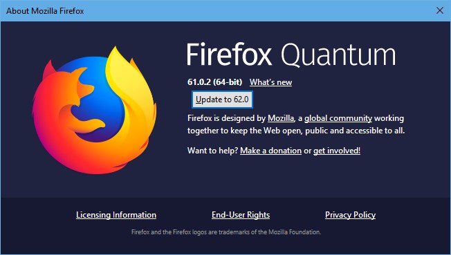 mozilla firefox for windows xp