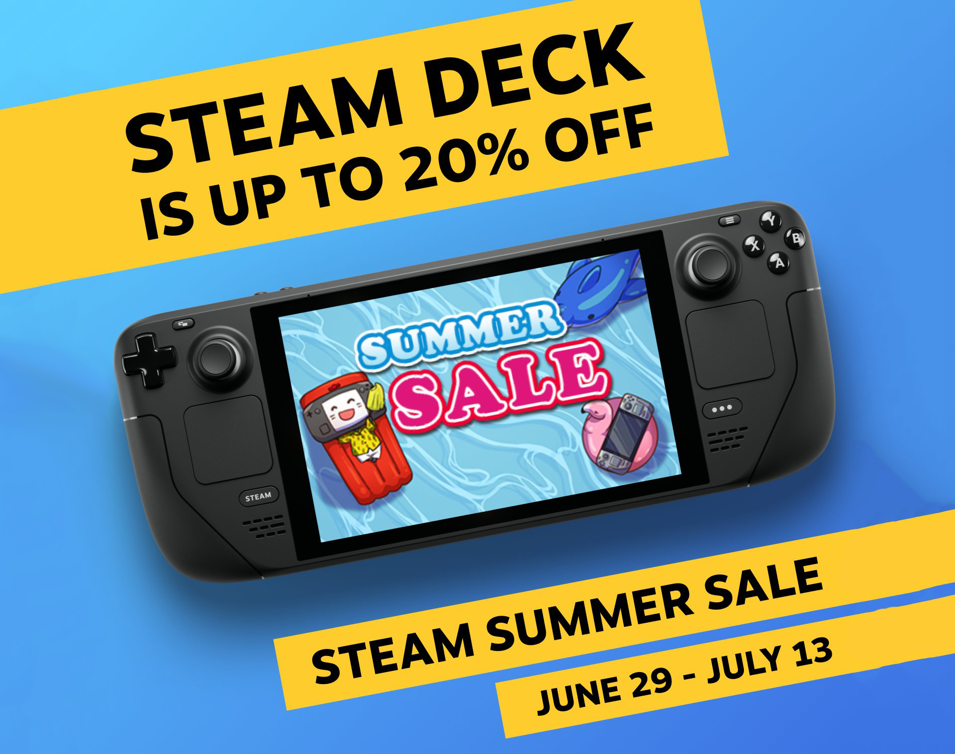 Steam Deck Gets Decent Price Cut During Steam Summer Sale