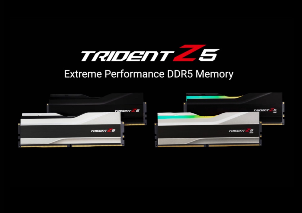 G.SKILL reveals its new high end Trident Z5 DDR5 memory with