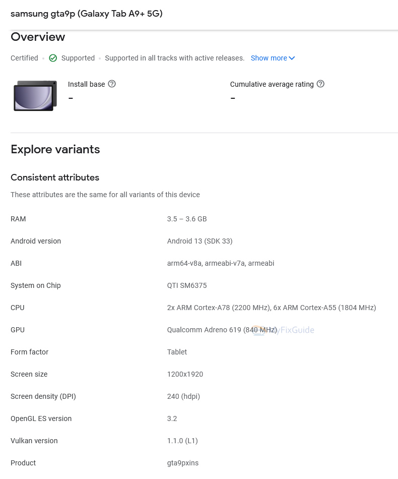 Samsung Galaxy Tab A9 Plus specs allegedly confirmed ahead of launch -   News