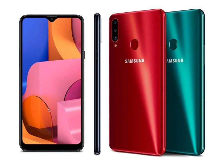 The Samsung Galaxy A20s launches with    triple cameras and a