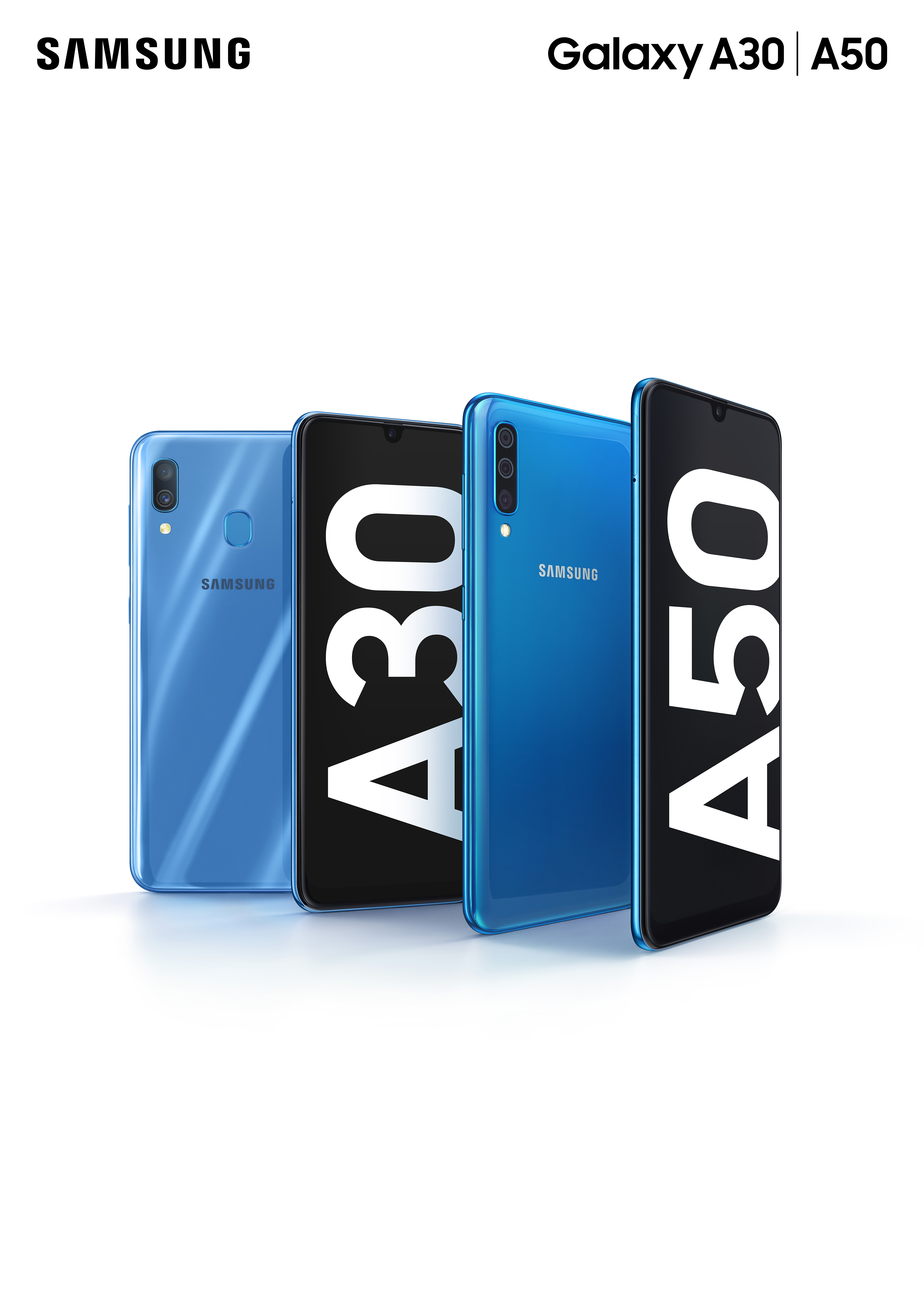 Samsung unveils the Galaxy A30 and A50 for lovers of sub