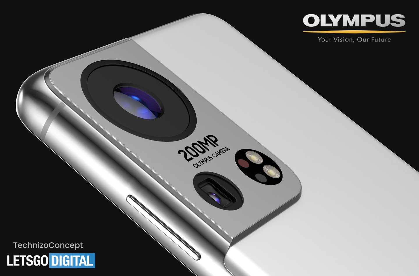 Samsung Galaxy S22 Ultra Concept Renders Showcase New 0mp Camera Sensor Alongside Olympus Branding Notebookcheck Net News