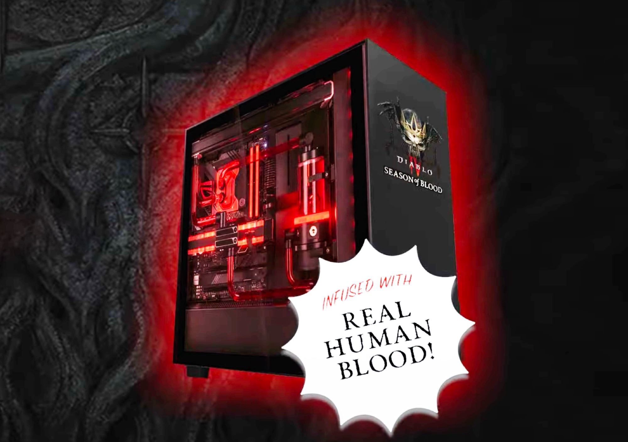 IV NotebookCheck.net giveway donation Blizzard - News announces gaming GeForce Activision Diablo blood RTX NVIDIA 4090 PC campaign for