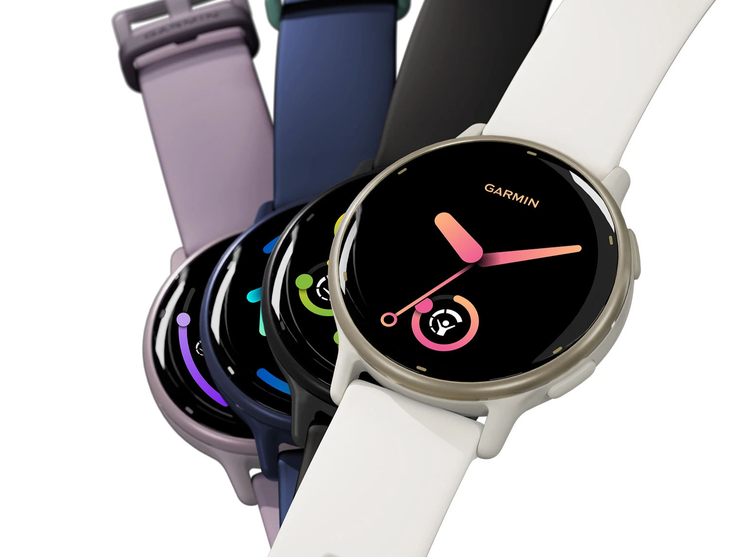 Garmin Vivoactive 5 Fitness Smartwatch, Ivory