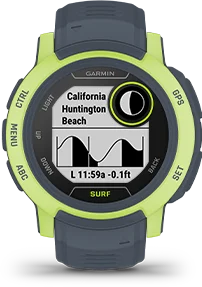 The Garmin Instinct 2 - Surf Edition smartwatch. (Image source: Garmin)
