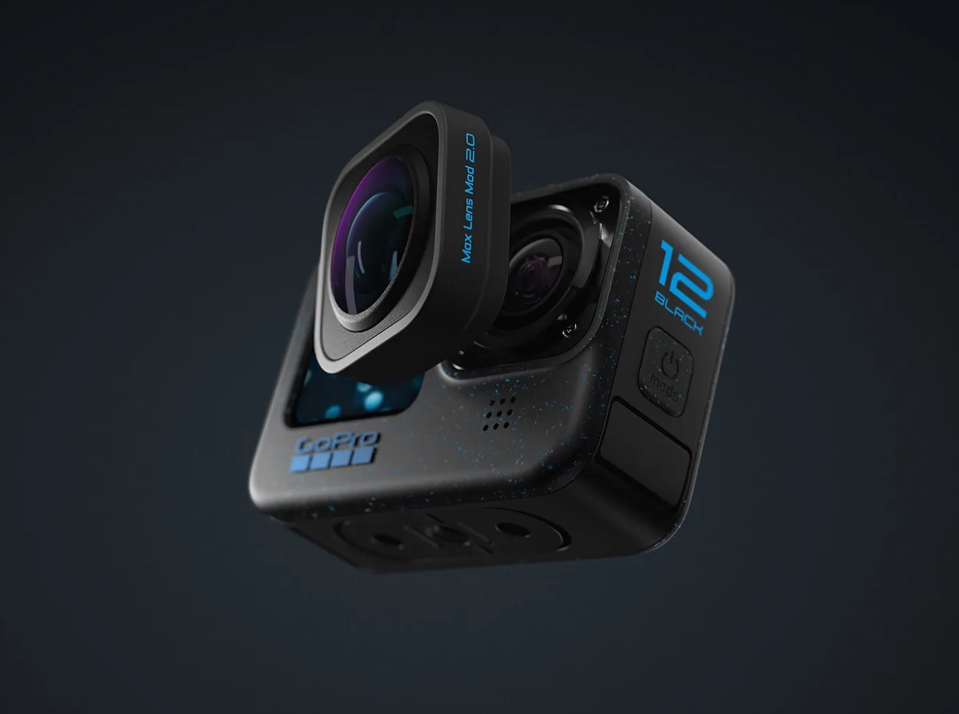 GoPro HERO12 Black Action Camera (Waterproof + Stabilization)