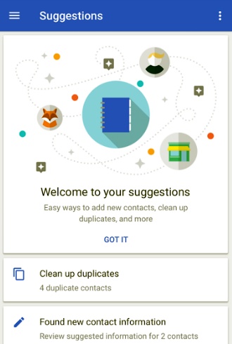 google contacts finally available for
