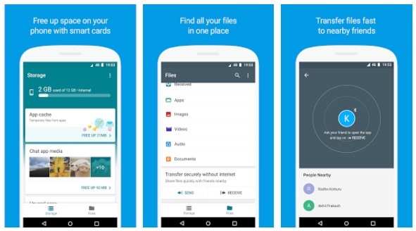 google files go file manager for