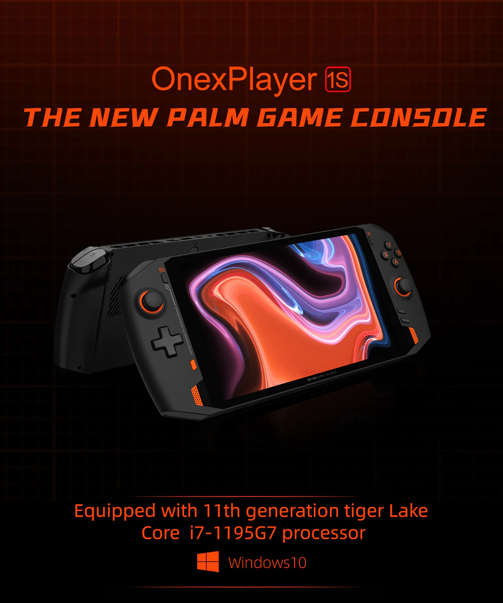 ONEXPLAYER 1S launches with an Intel Core i7-1195G7 for the same 