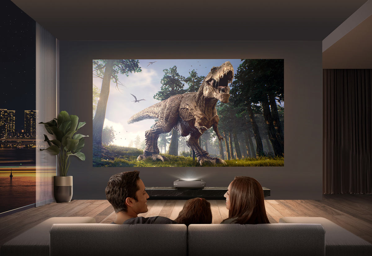 Samsung Launches 4K Ultra Short Throw Laser Projector: The