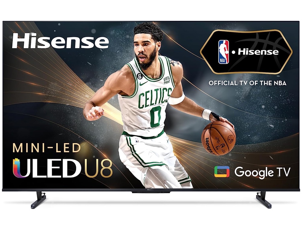 New 2023 Hisense U8K Mini-LED TV with 144Hz and 1,500 nits already