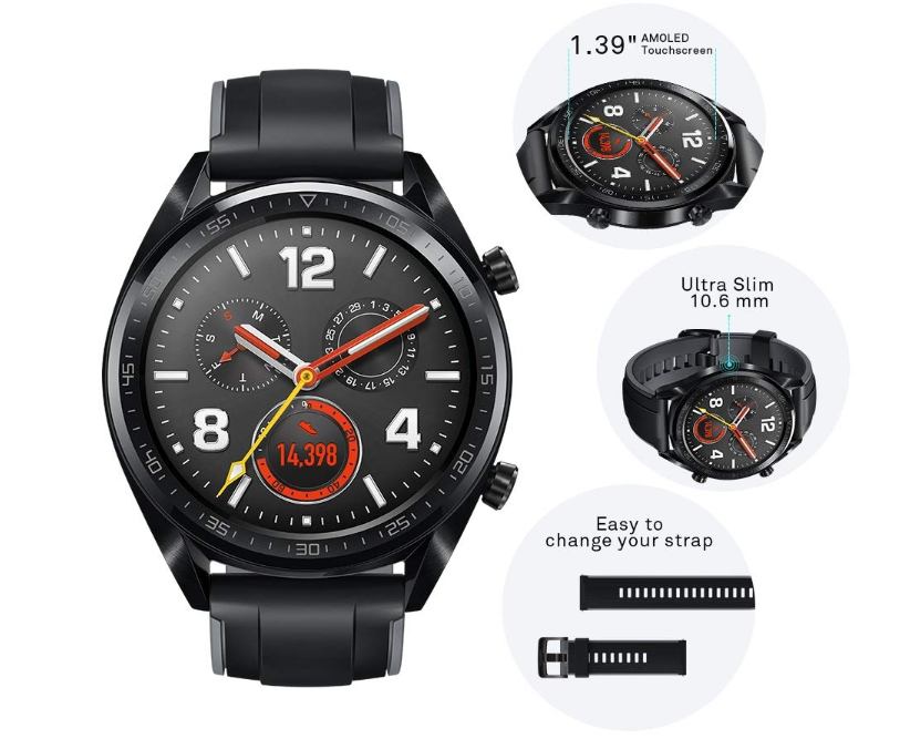 Huawei S Watch Gt Is Finally Available In The Us Notebookcheck Net News
