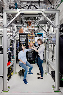 IBM has started programming an API for their quantum computers. (Source: IBM)