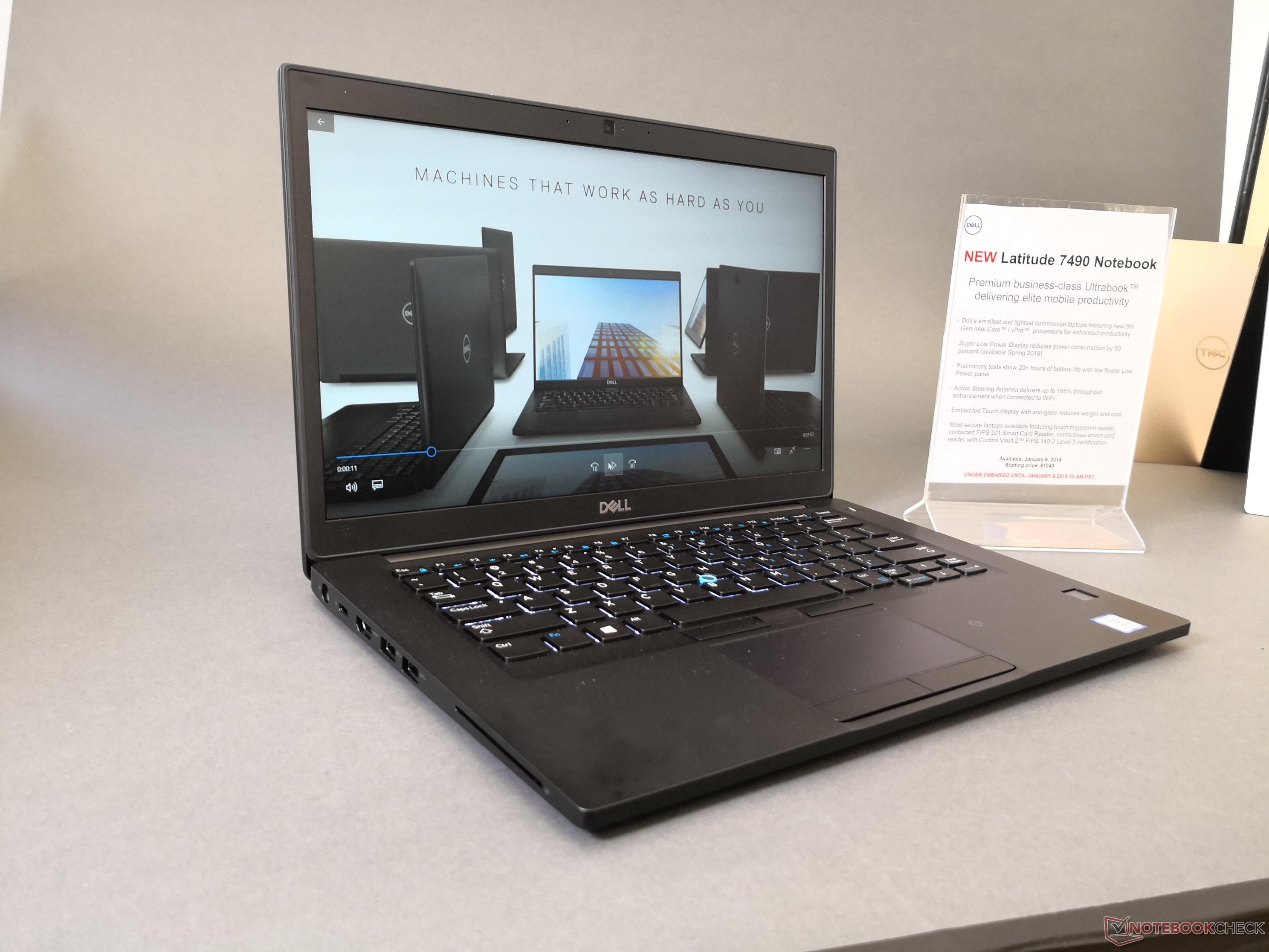 Dell Latitude 7490 Coming With Active Steering Wifi And Super Low Power Display Notebookcheck Net News