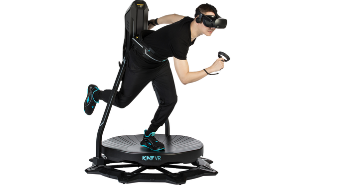 Afsky jeg er syg Rusten KAT Walk C2 VR treadmill from KATVR is now available via Kickstarter -  NotebookCheck.net News