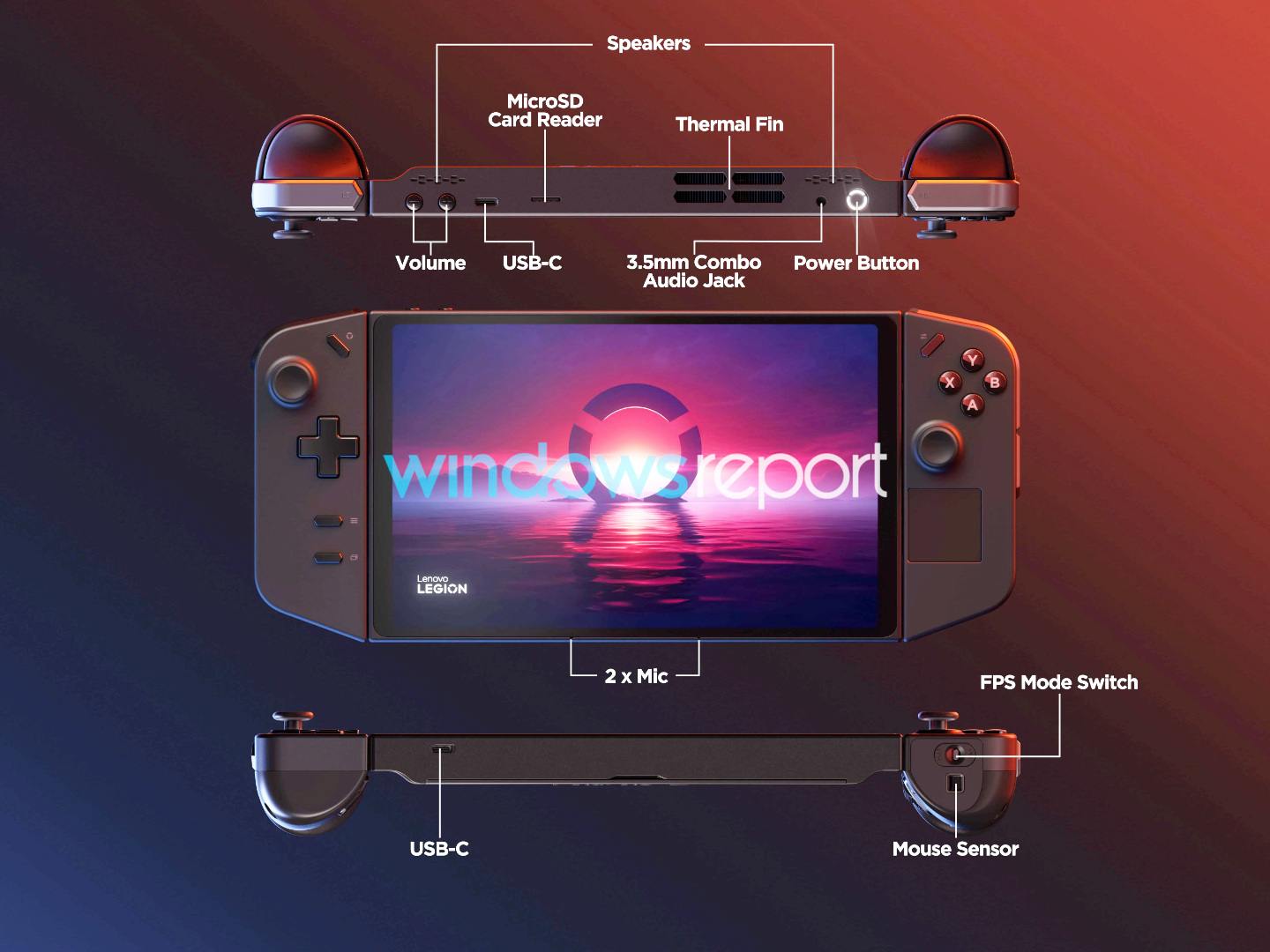 Lenovo Legion Go: New gaming handheld rumoured to feature 8-inch display  and AMD Ryzen 7040U APU -  News