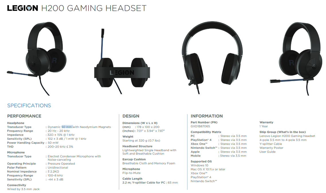 Casque Gamer AG-H200P