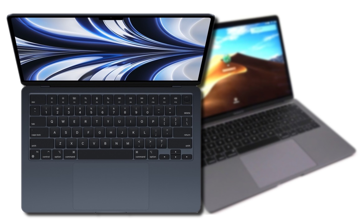 Apple does an Intel by comparing the  MacBook Air with M2 with