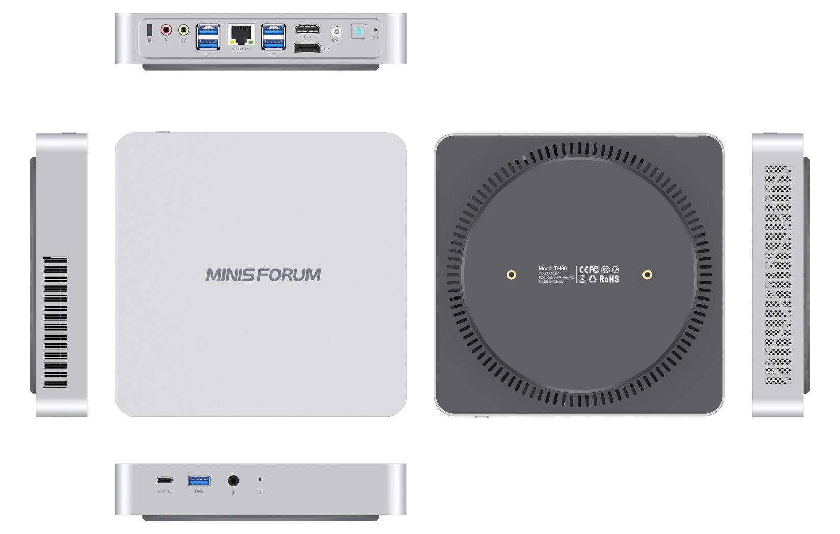 Minis Forum EliteMini TH80 Review i7 11800H Mini PC! 