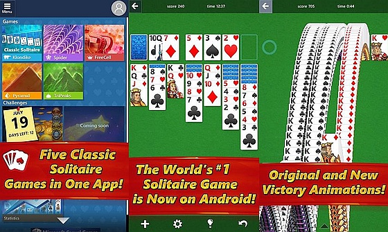 Solitaire Collection: Klondike, Spider and Freecell - Play
