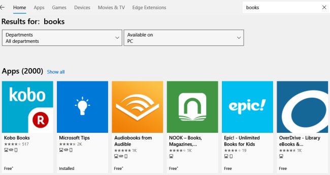 The Microsoft Store No Longer Has A Books Category Notebookcheck