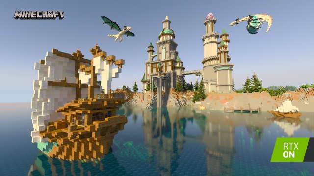 Minecraft With NVIDIA RTX  Creators Ray Tracing Showcase 