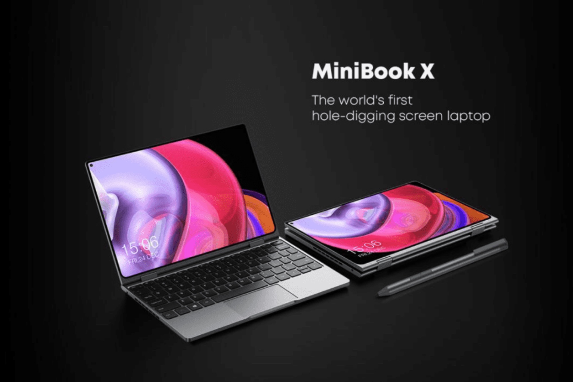 Chuwi MiniBook X: 10.8-inch convertible laptop revealed with a 2K 