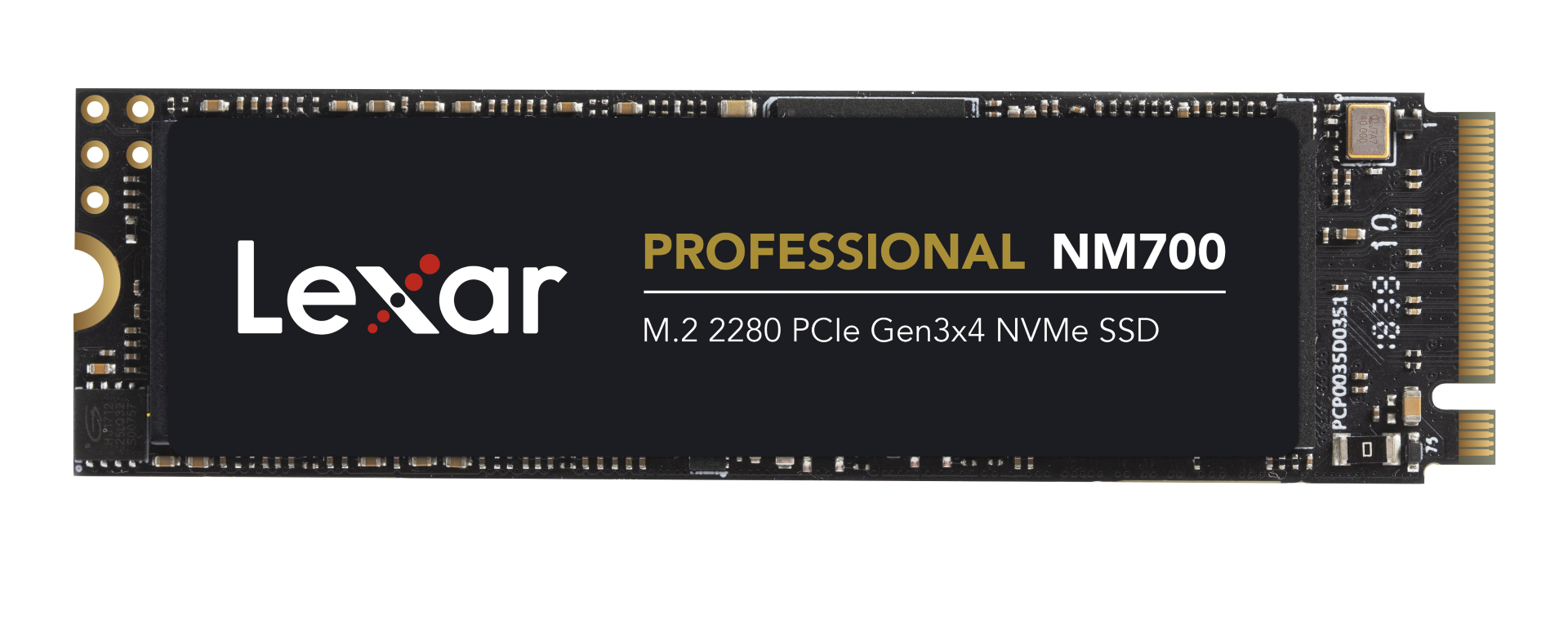 Lexar launches NM700 NVMe M.2 series with speeds of up to 3500 MB/s