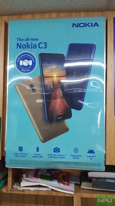 Nokia's alleged Indian C3 promo poster. (Source: NokiaPowerUser)