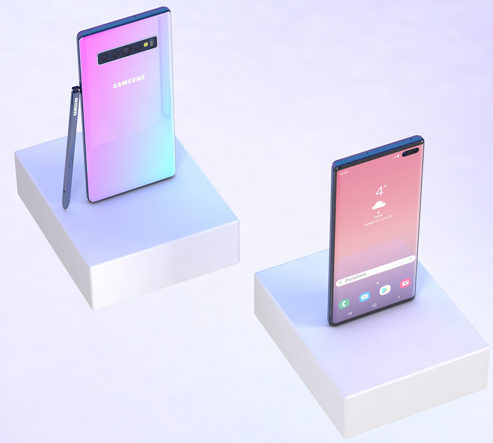 Samsung Galaxy Note 10 artistic renders will make you forget the S10 -   News