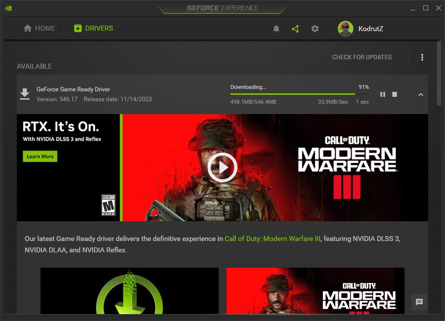 Call of Duty: Modern Warfare III Out Now With NVIDIA DLSS 3, NVIDIA DLAA &  NVIDIA Reflex, GeForce News