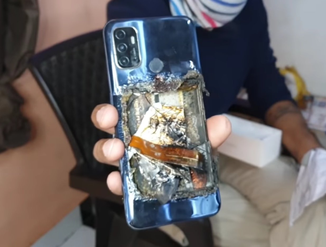 Oppo A53 user injuries after phone explodes in pocket - NotebookCheck.net