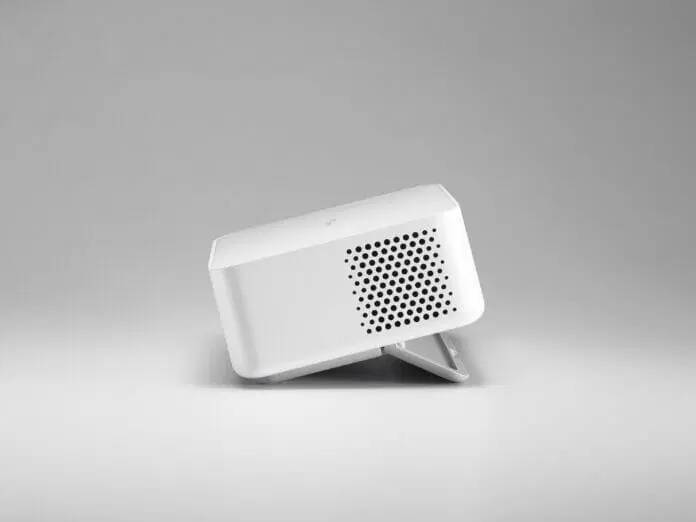 The Optoma ML1080 portable laser projector. (Image source: Optoma)