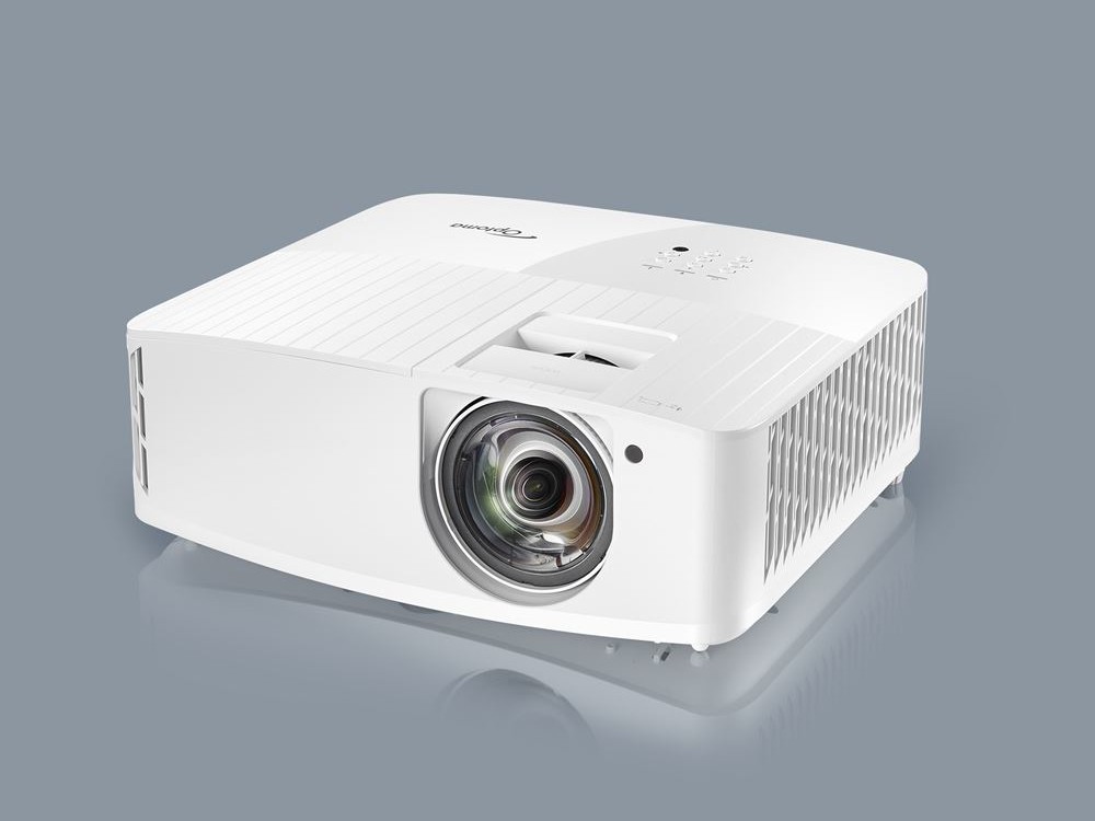 Optoma UHD35STx short throw projector revealed with 300-in image and 240 Hz refresh rate