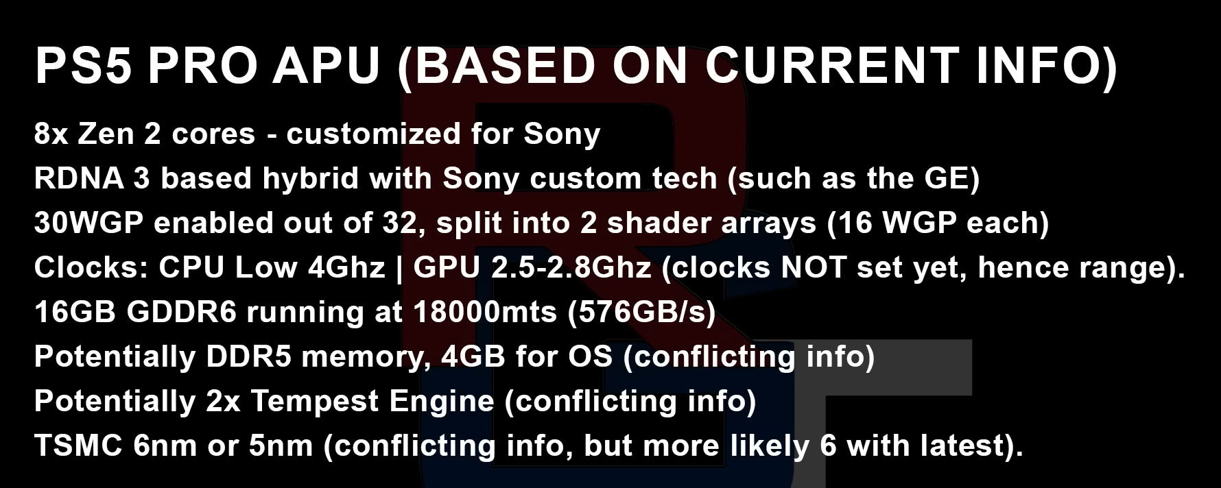 RedGamingTech on X: #Sony #PS5 Pro Is A MONSTER - Performance, Release Date  & Specs ANALYSIS #PS5Pro #Playstation5 #Playstation5Pro #consolegaming    / X