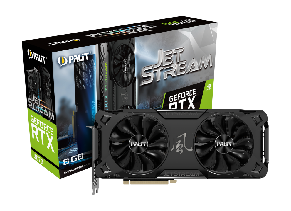 Palit intros dual-fan, dual-BIOS GeForce RTX 3070 JetStream - NotebookCheck.net News