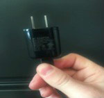 The casing of the included power adapter can fall apart, creating a risk of electric shock. (Source: Barnes &amp; Noble)