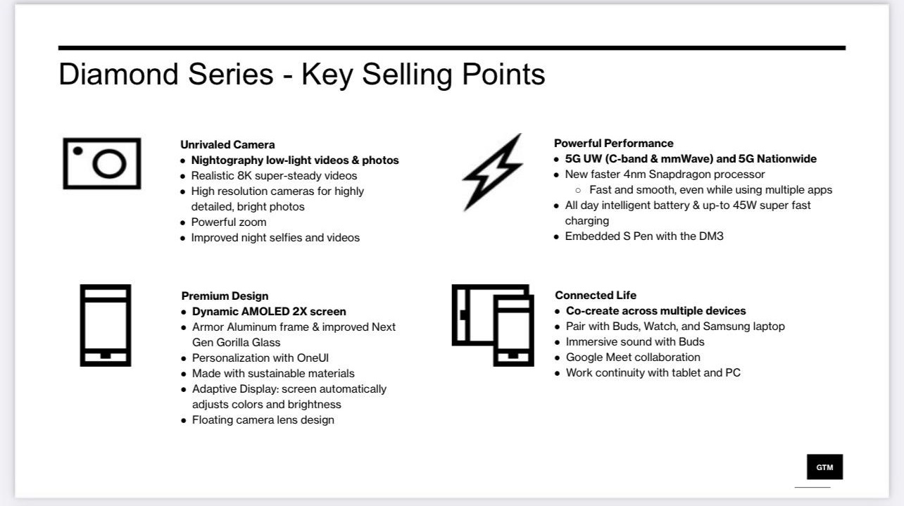 From US$799.99: Samsung Galaxy S23 price leak arrives as part of alleged  Verizon S23, S23+, and S23 Ultra internal spec sheet -   News