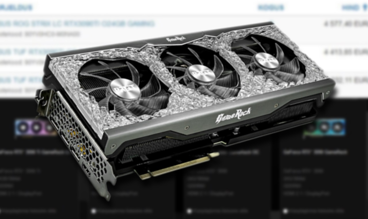 Asus and Palit GeForce RTX 3090 Ti AIB variant leaks indicate